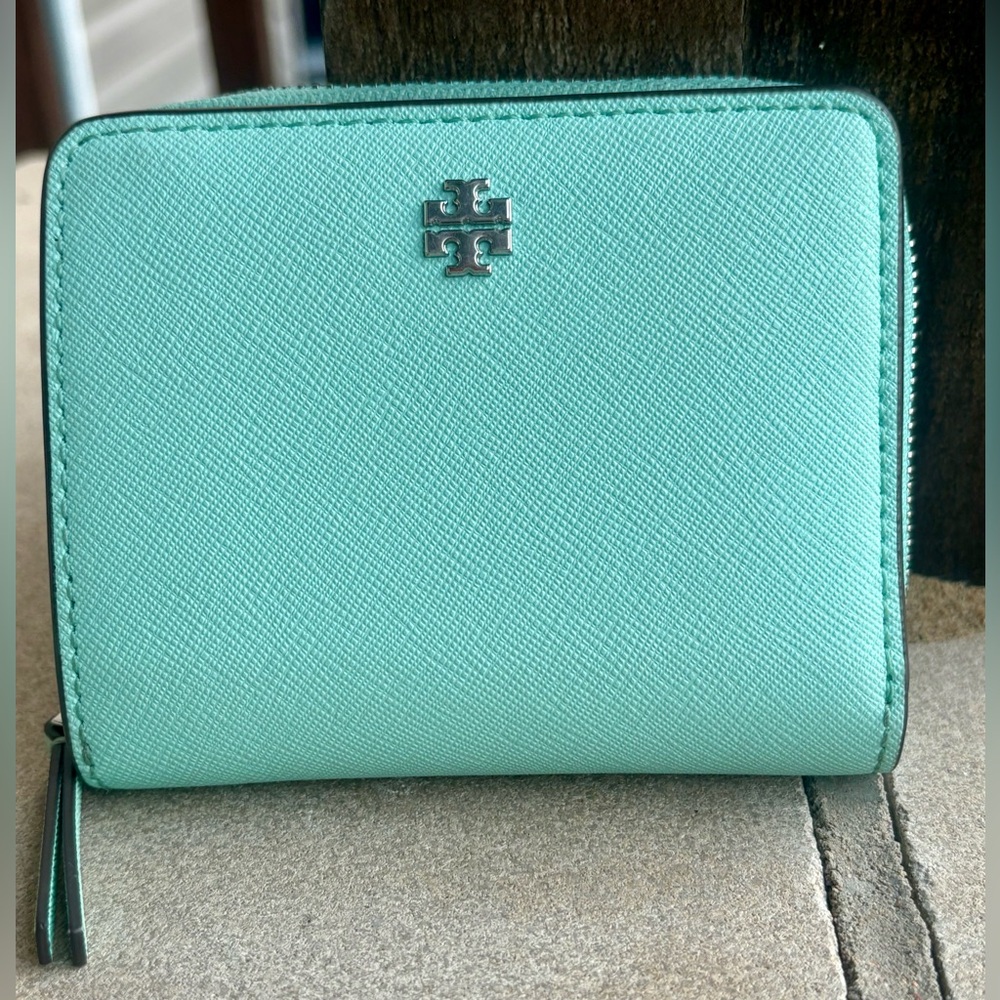 Tory Burch Tiffany Blue Wallet